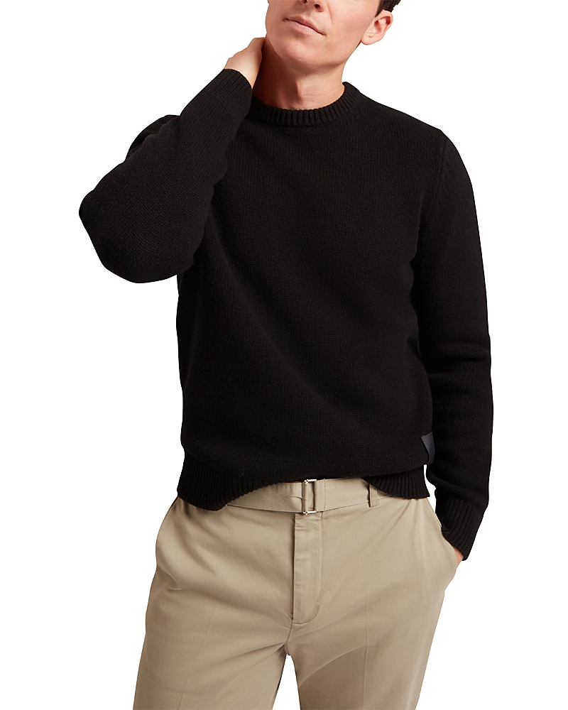 Ted Baker Rost Crewneck Sweater In Black