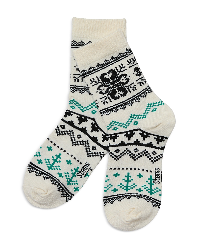 Stems Heidi Crew Socks In White