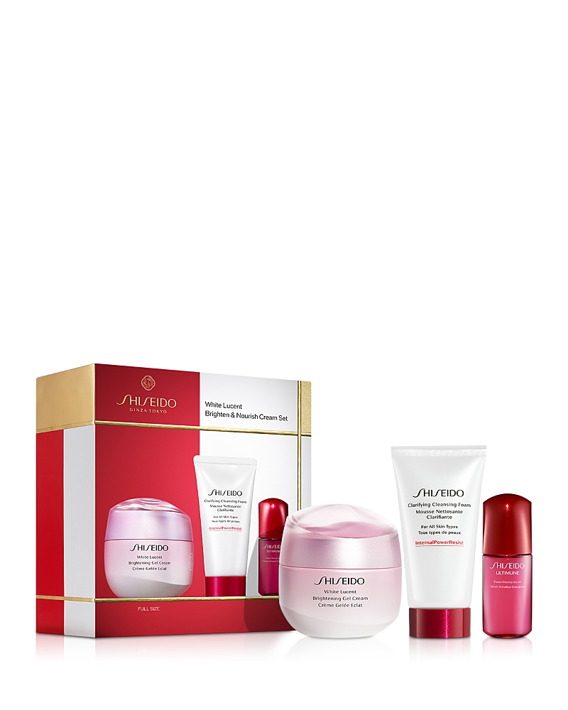 Shiseido 3-pc. White Lucent Brighten & Nourish Cream Set In Multi