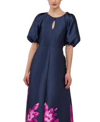  Delfina Statement Sleeve Gown