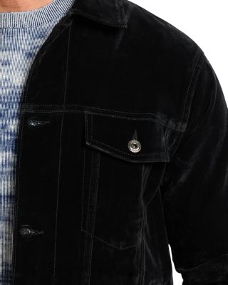 Celestial Velvet Trucker Jacket
