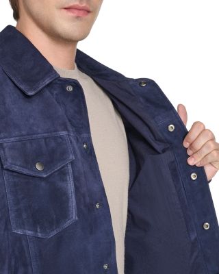 Suede Trucker Jacket