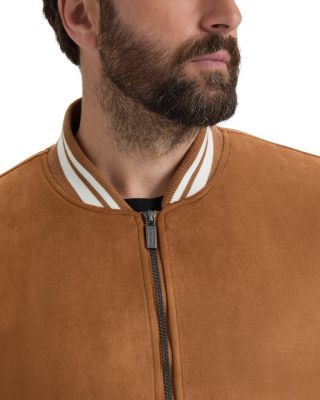 Manstone Water Repellent Varsity-Style Jacket