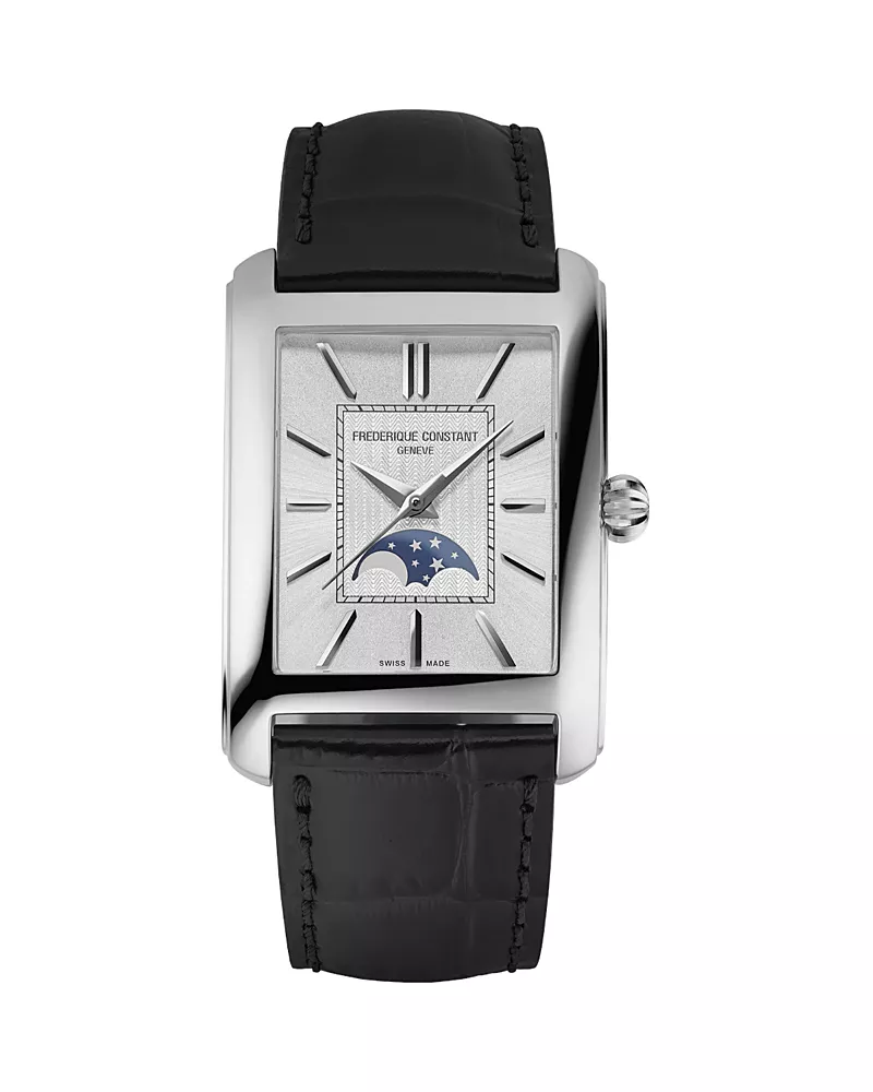 Frederique Constant Classics Carree Moonphase Watch, 30mm x 42mm