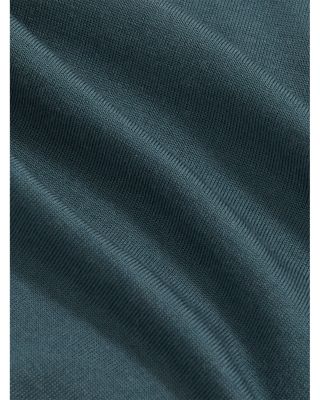 Trafford Long Sleeved Half Button Merino Wool Polo