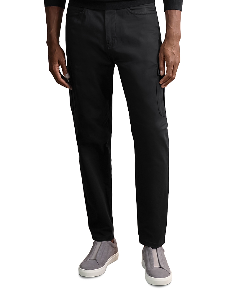 Reiss Robinson Relaxed Cargo Pants In Blue