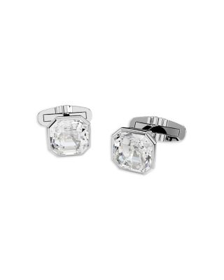 Millenia Octagon Cut Crystal Cufflinks