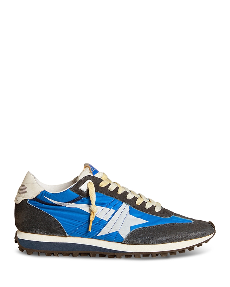 Golden Goose Running Marathon Nylon Upper Suede In Multi