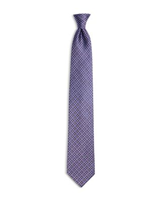 Medallion Print Silk Neck Tie - Exclusive