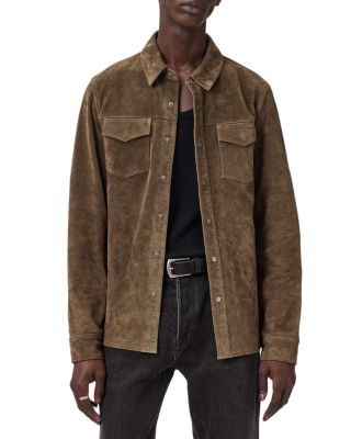 Sully Suede Regular Fit Button Down Shirt