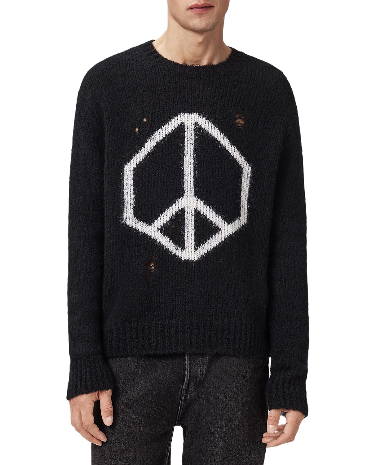 Allsaints Message Crew Sweater