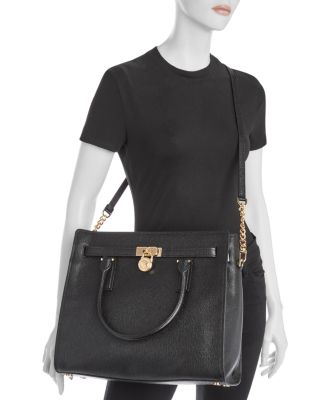 Hamilton Moderne Large Leather Satchel