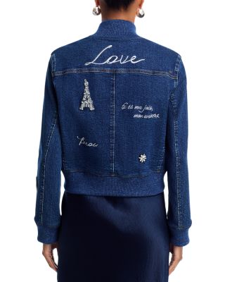 Varsity Denim Dominique Jacket