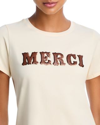 Merci Shrunken Tee