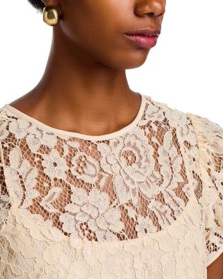 Clarity Lace Short Sleeve Dress