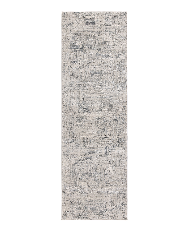Kenneth Mink Alloy All343 Runner Area Rug, 2'6 X 8' In Gray