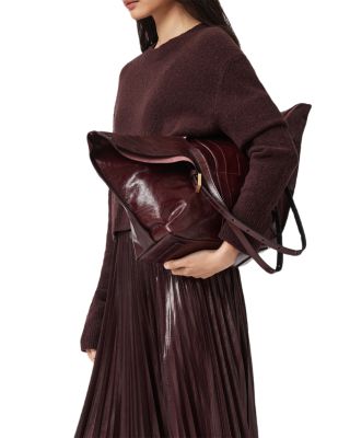 Ara Shine E/W Large Leather Tote Bag