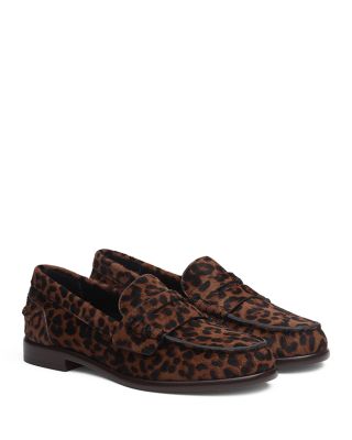 Women&#39;s Carter Calf Hair Penny Loafers
