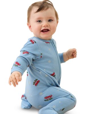 Unisex Print Clever Footie - Baby