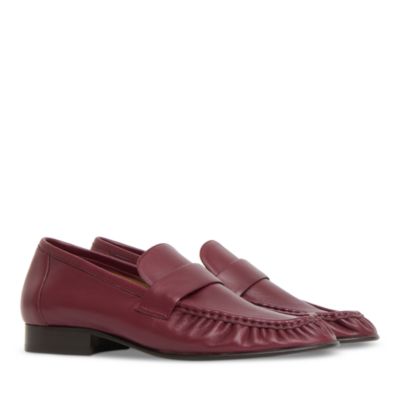 Women's Ruched Penny Loafers