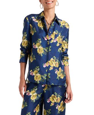 La Doublej Boy Shirt Riptide Midnight Blue