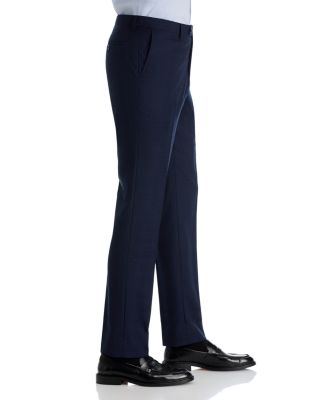 Tonal Plaid Slim Fit Suit Pants