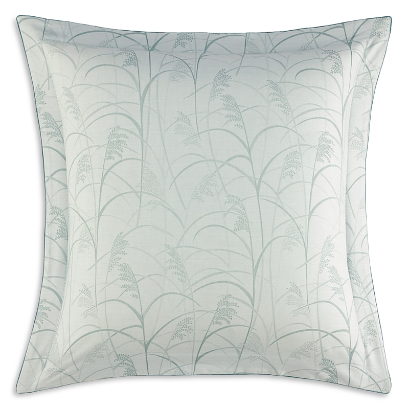 Yves Delorme Graminee Sham, Euro In White