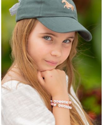  Girls' Horse Bow Baseball Hat - Little Kid