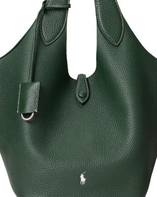 Polo Play Medium Leather Tote
