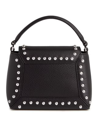 Mosaic Nano Studs Leather Crossbody Bag
