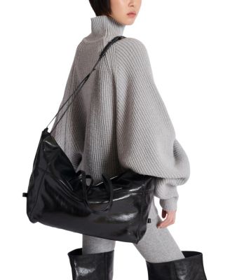  Track Zips Calfskin Tote Bag