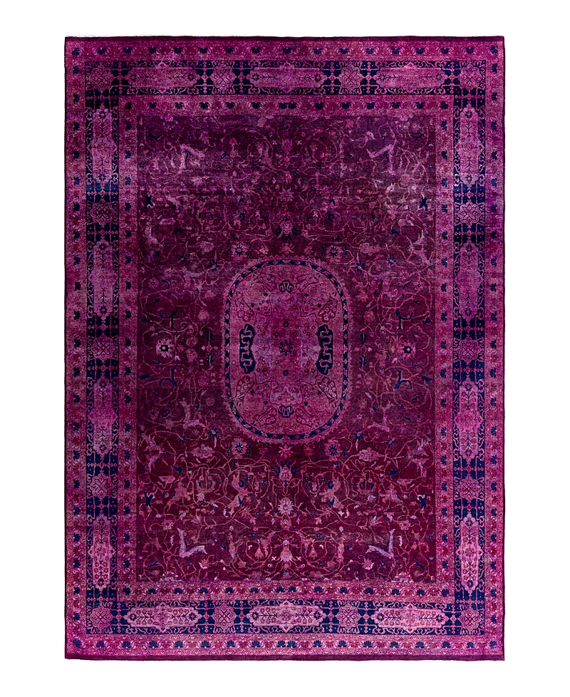 Bloomingdale's Fine Vibrance M1426 Area Rug, 8'10x12'3 In Pink