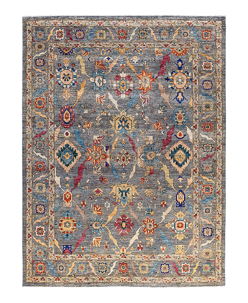 Bloomingdale's Serapi M0103-171 Area Rug, 9'1x12'2 In Blue