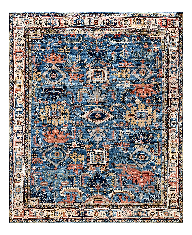 Bloomingdale's Serapi M0103-214 Area Rug, 8'1x9'9 In Blue