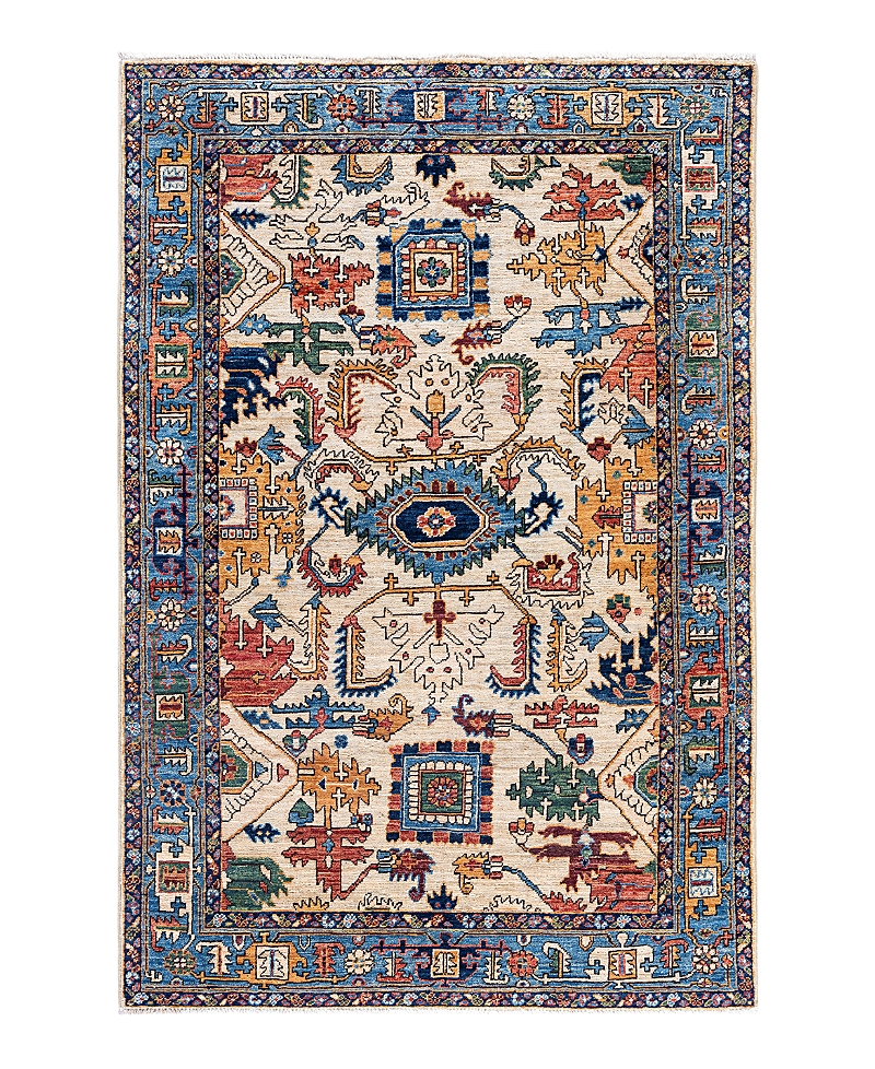 Bloomingdale's Serapi M0103-309 Area Rug, 4'1x5'11 In Blue