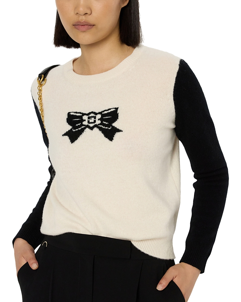 Gerard Darel Eden Wool Sweater In Gray