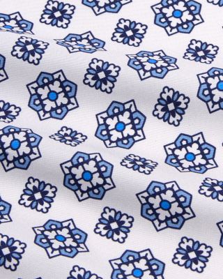 Medallion Silk Pocket Square - Exclusive