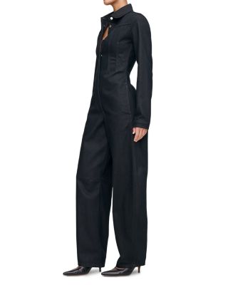 Alissa Denim Jumpsuit in Eternity