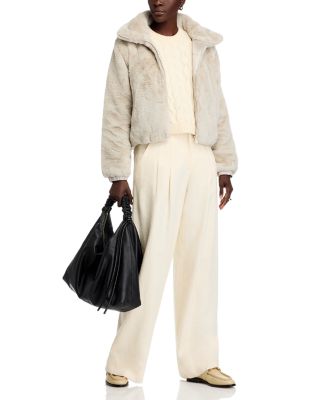 Jeon Reversible Faux Fur Jacket