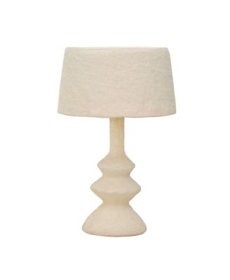 Cotton Mache Table Lamp