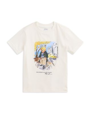 Boys' Polo Bear Cotton Jersey Tee - Little Kid