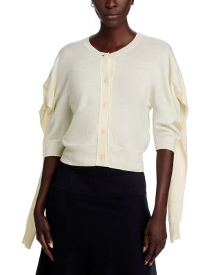 Wool Four Sleeved Cardigan