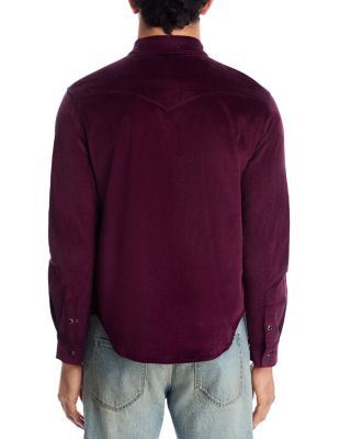 Eastwood Needle Cord Snap-Front Shirt