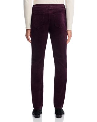 Brando Slim Fit Needle Cord Jeans in Purple