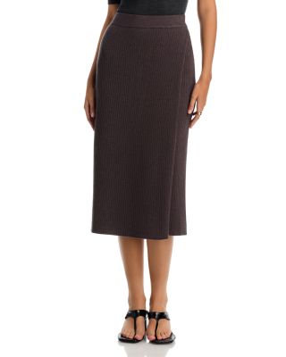 Faux Wrap Skirt