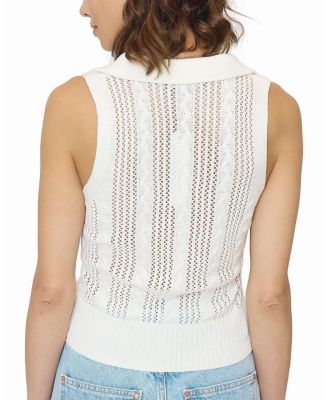 Women's Sienna Sleeveless Cable Vest