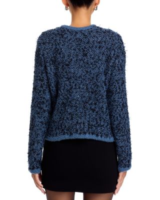 Torres Sequin Textured Knit Sweater