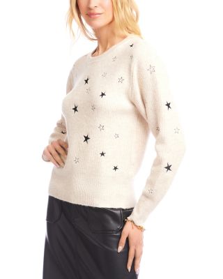 Star Embroidered Sweater