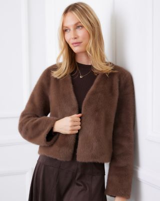 Reversible Faux Fur Jacket