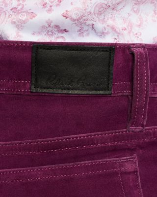 Celestial Straight Fit Velvet Pants